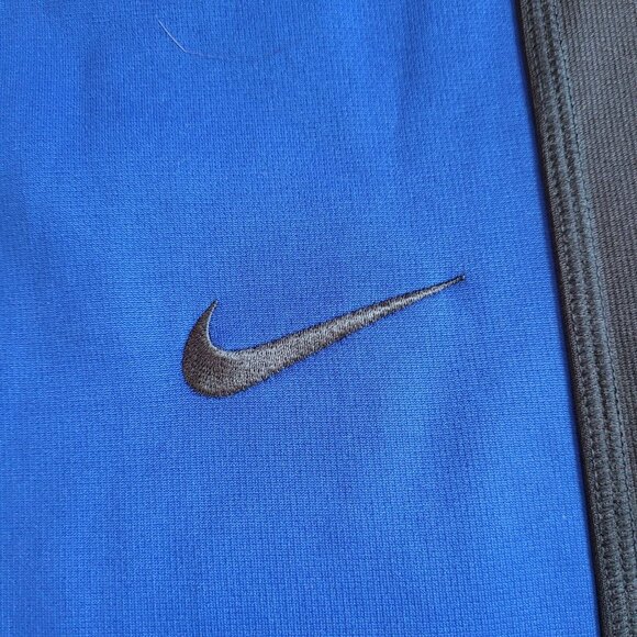 NIKe Mens Track Pants Medium Blue Therma Fit Embroidered Swoosh Athleisure 16527 - Picture 5 of 11